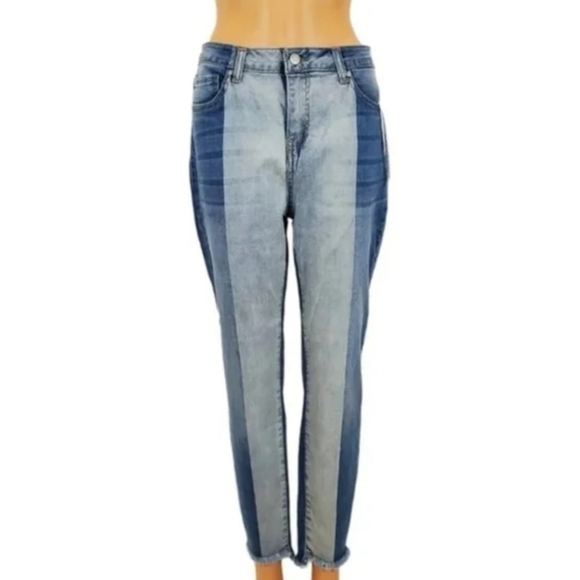 Ci Sono two tone ankle jeans pants - Picture 1 of 10